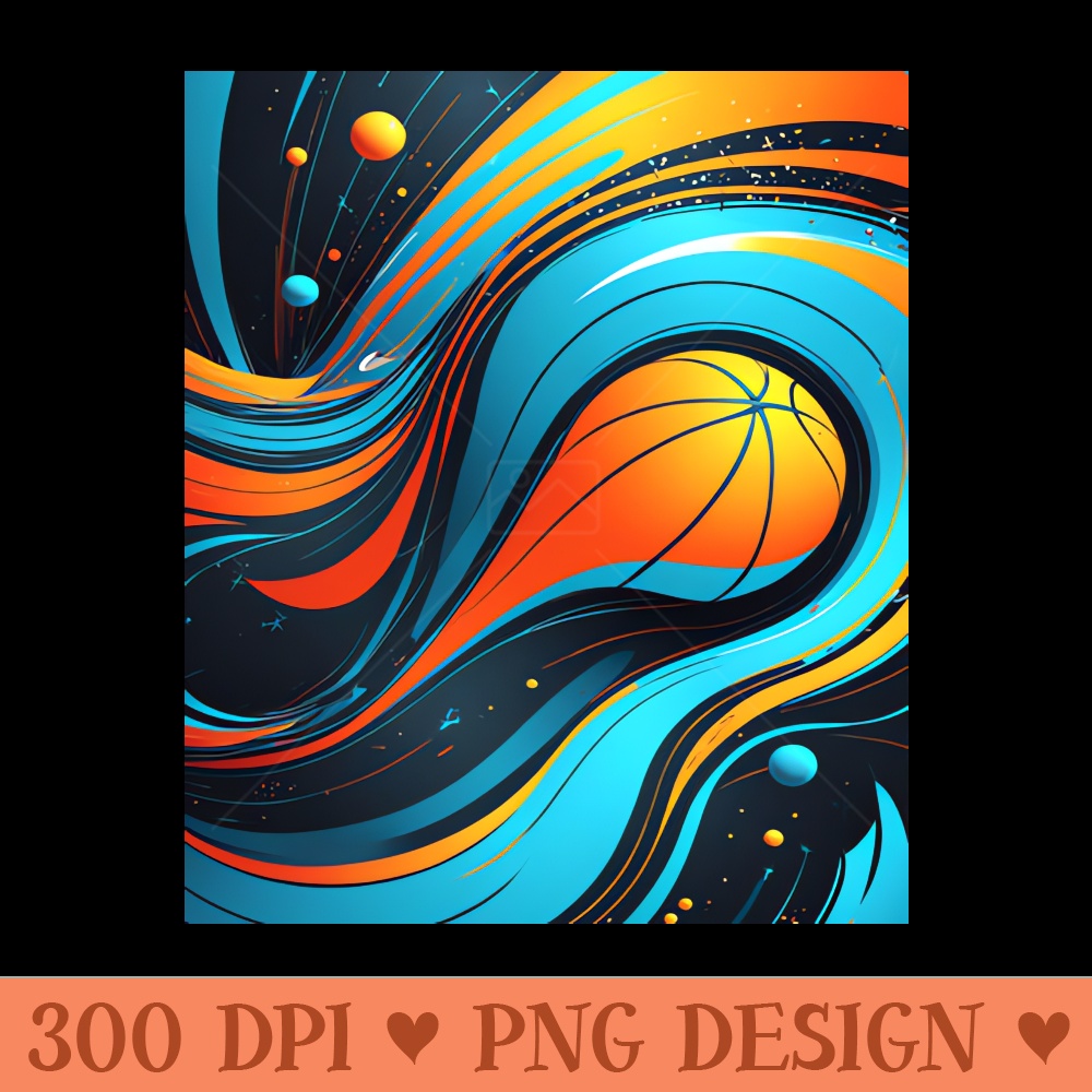 Basketball Dribble Art, Sports - PNG Download Bundle - Good Value