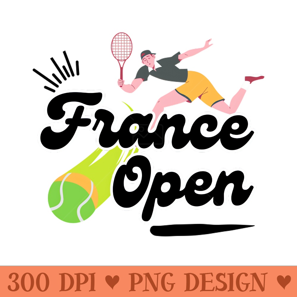 French Open Tennis Championship - High Quality PNG - Variety