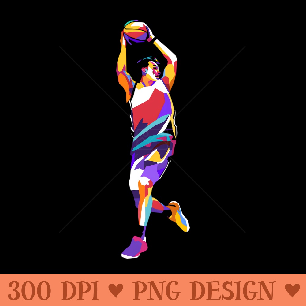 Basketball Pop Art - Premium PNG Downloads - Good Value