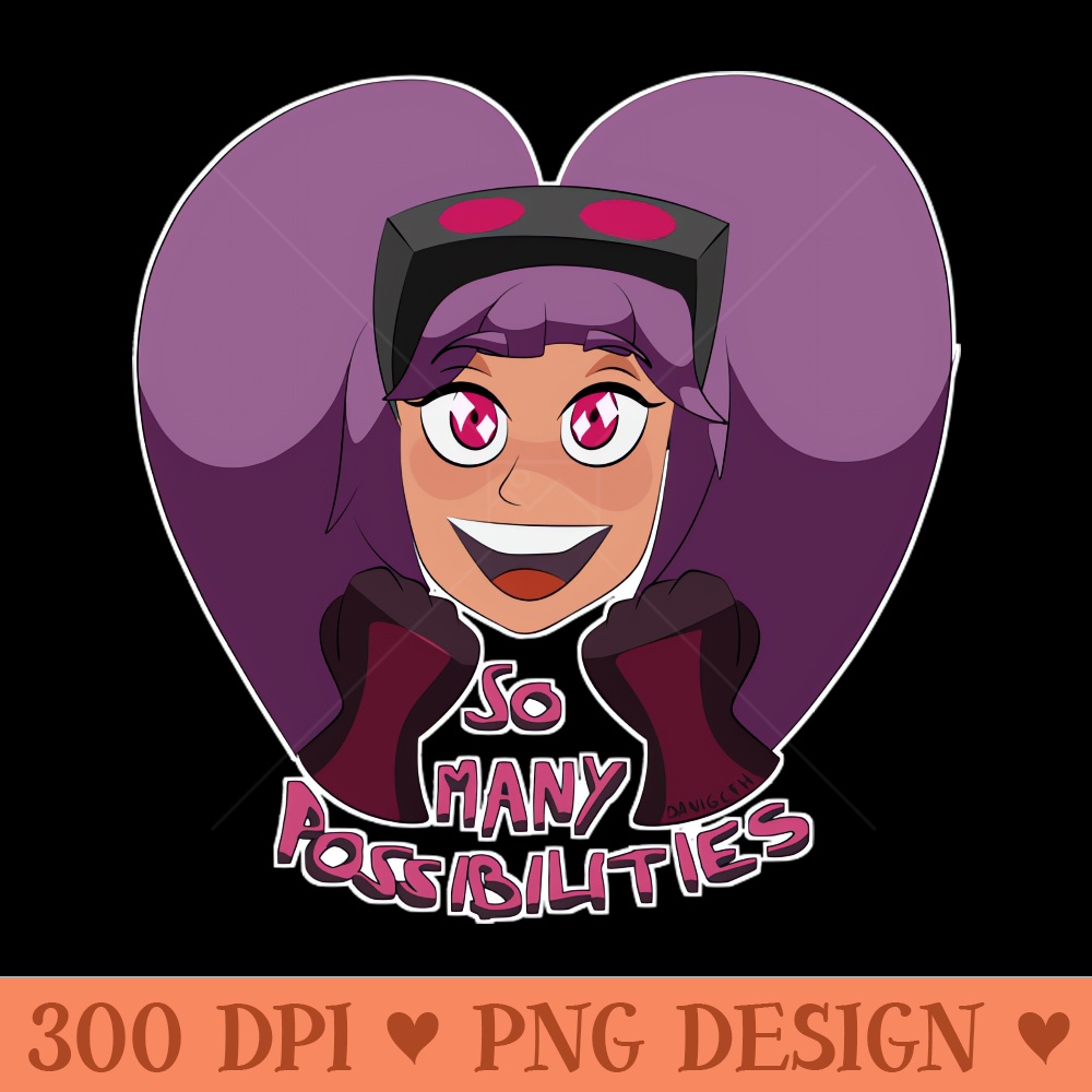 So Many Possibilities Excited Princess - Digital PNG Download - Convenience