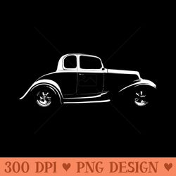 1933 chevy coupe - png artwork