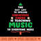 The best way to spread Christmas Cheer is teaching Music to Everyone Here - PNG Illustrations - Popularity