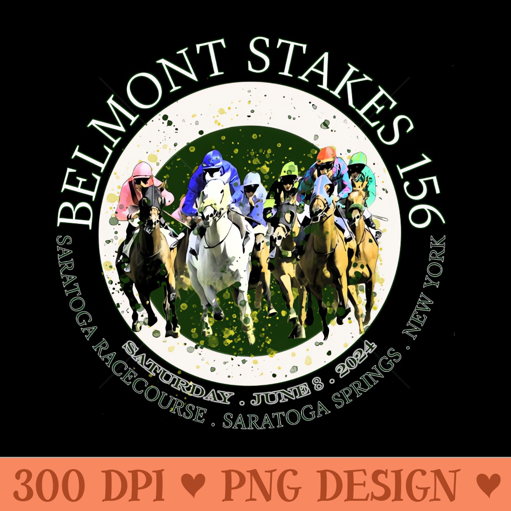 Belmont Stakes 156 design - Sublimation PNG Designs - Latest Updates