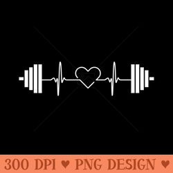 barbell - png downloadable art