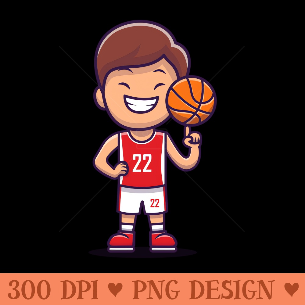 Boy Playing Basketball - Download PNG Graphics - Popularity