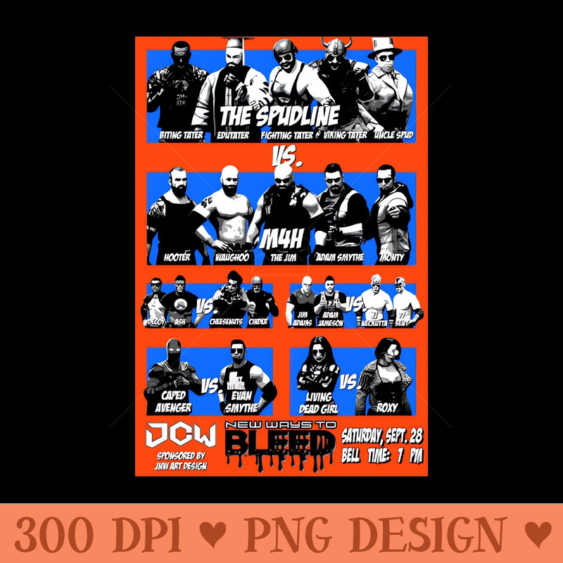 Main Event 1 - PNG Download Pack - Variety