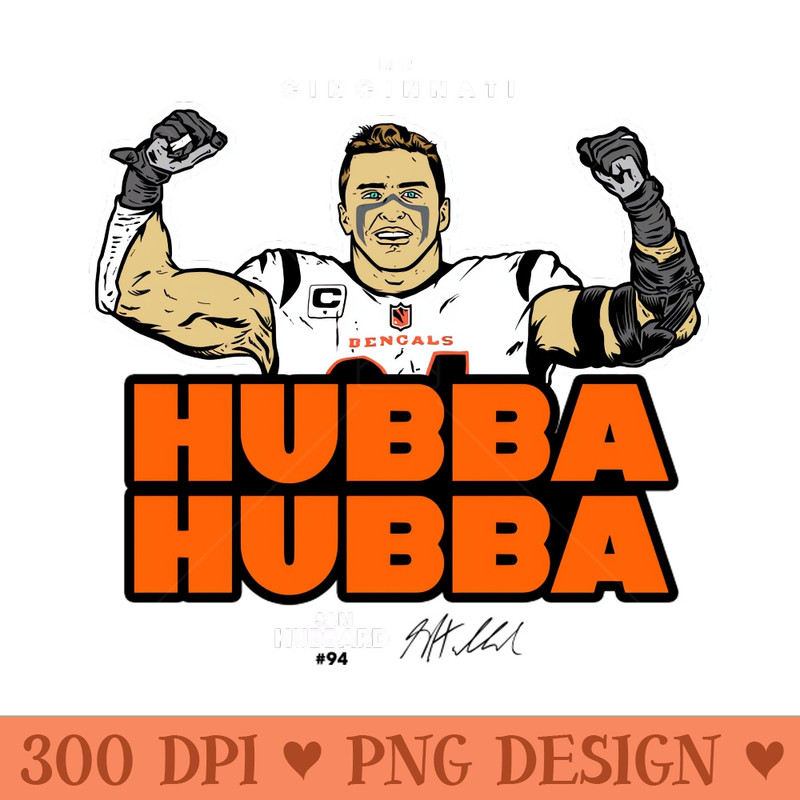 Hubba Hubba, Sam Hubbard C - PNG Graphics - Professional Design