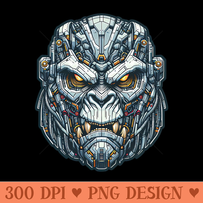 Mecha Apes S04 D05 - High-Quality PNG Download - Good Value