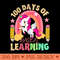 Happy 100Th Day Of School Teacher 100 Days Of Magical Learn - PNG Graphics - Convenience