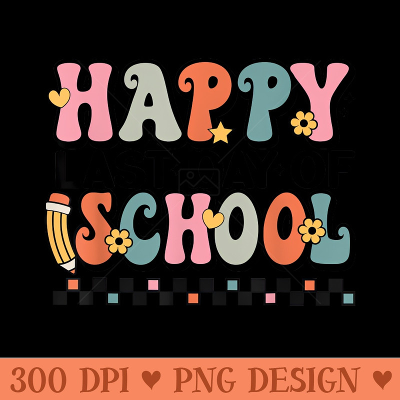 Last Day Of School Kids Teacher Student Graduation - PNG File Download - Variety