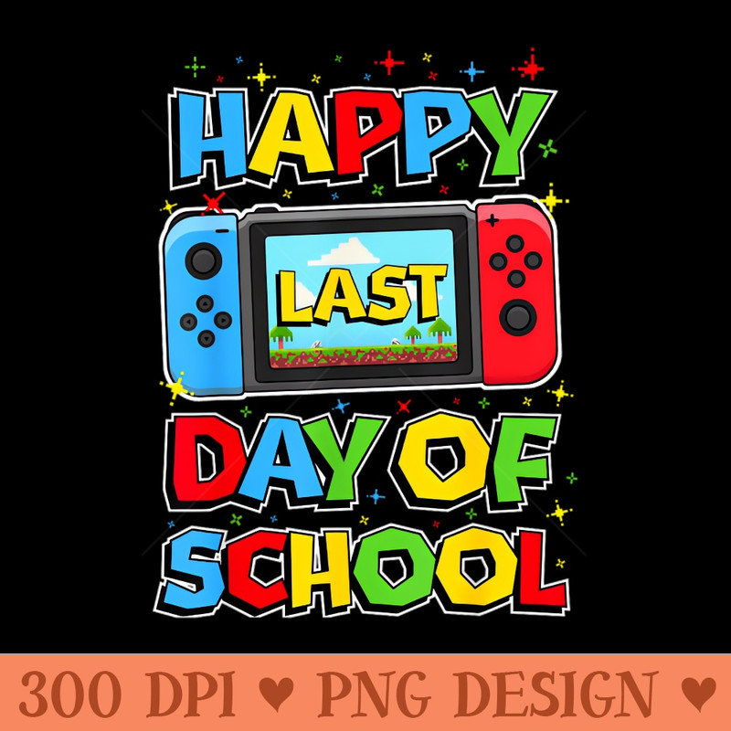 Last Day Of School Boys Kids Toddler Video Game - PNG Download Pack - Flexibility