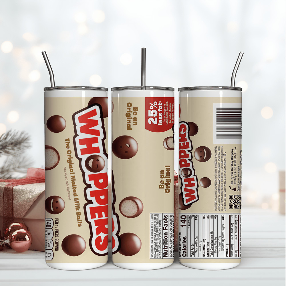 Whoppers 20Oz Tumbler Wrap Sublimation Design, 20OZ Tumbler Wrap Design.png
