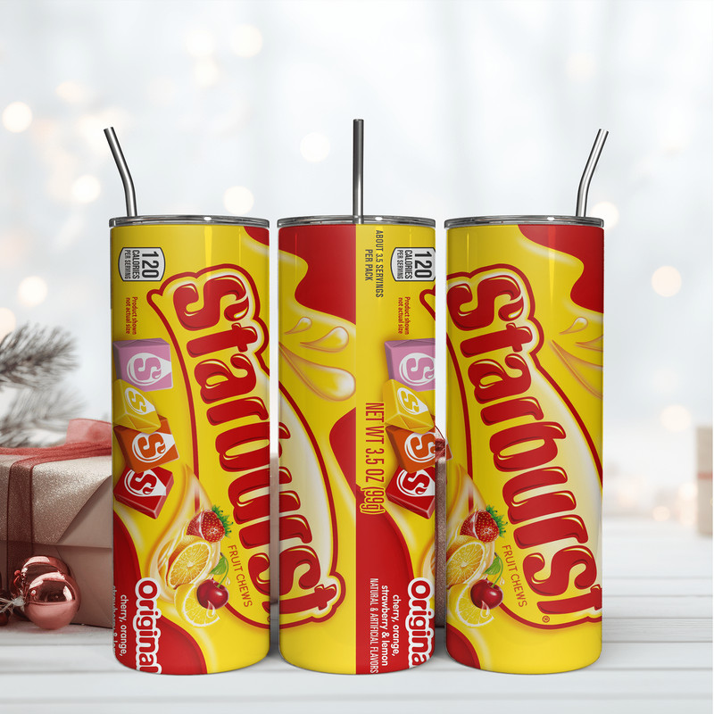 Starburst Original 20Oz Tumbler Wrap Sublimation Design, 20OZ Tumbler Wrap Design.png