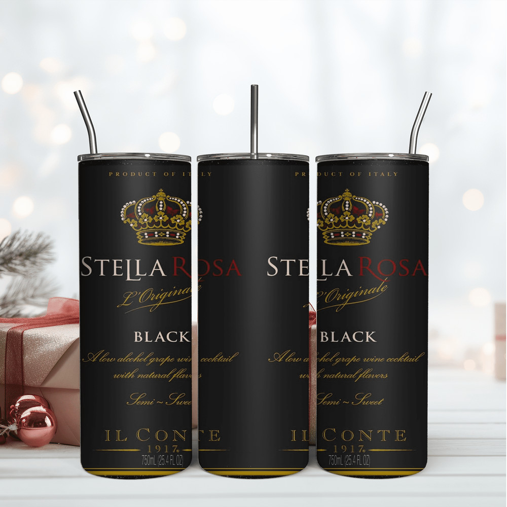 Stella Rosa 20Oz Tumbler Wrap Sublimation Design, Beer Brand Tumbler.png