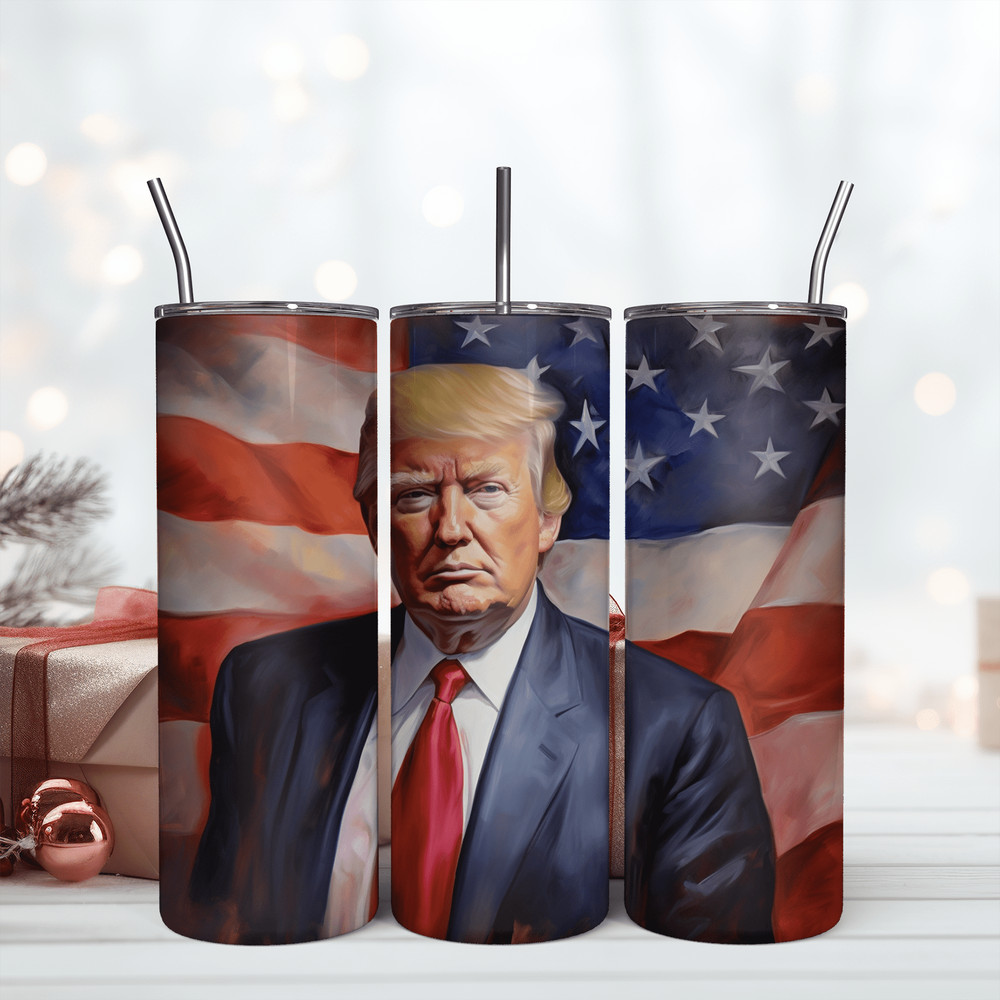 Trump 20oz Skinny Sublimation Tumbler Wrap, Inspired 20oz Skinny Png.png