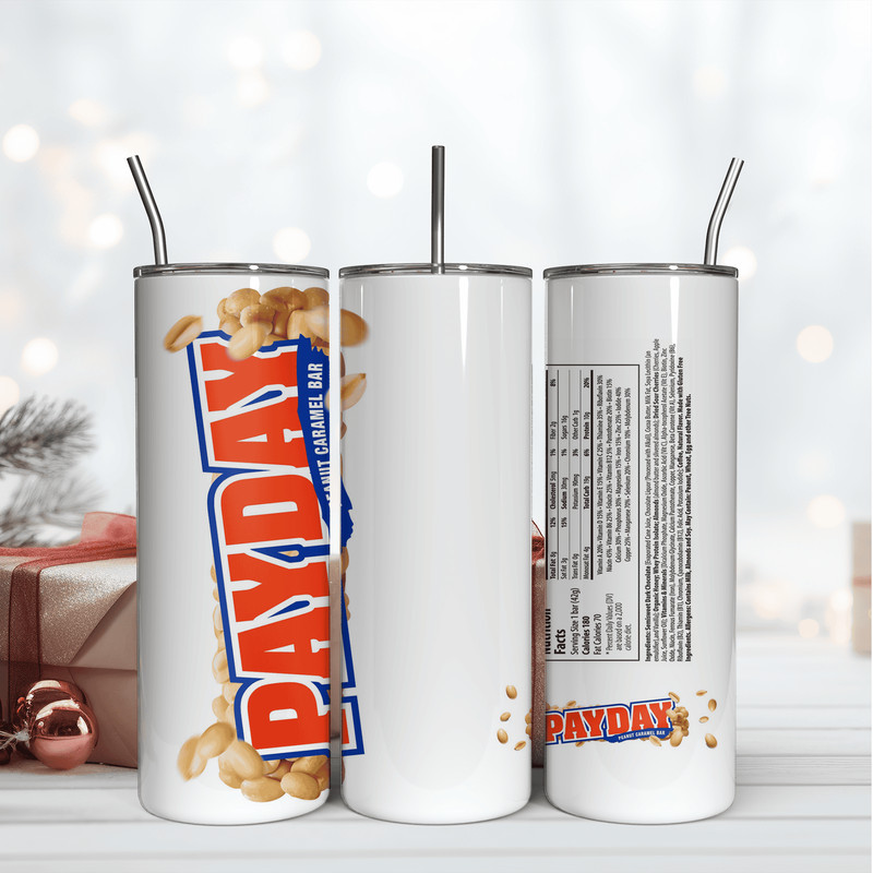 Payday 20Oz Tumbler Wrap Sublimation Design, 20OZ Tumbler Wrap Design.png