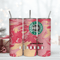 Pink Camo Starbucks Logo 20Oz Tumbler Wrap Sublimation Design, Brand Tumbler Wrap Design.png
