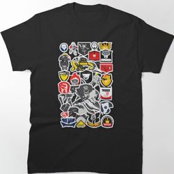 six siege t-shirt tactical shooter video game character