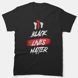 black lives matters classic justice t-shirt