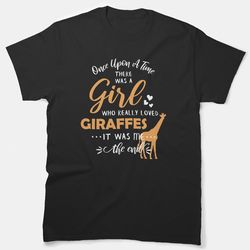 giraffe gift ideas giraffe lovers gifts classic t-shirt