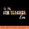 Retro Groovy In My 5th teacher Era Back To School - Instant PNG Download - Customer Support