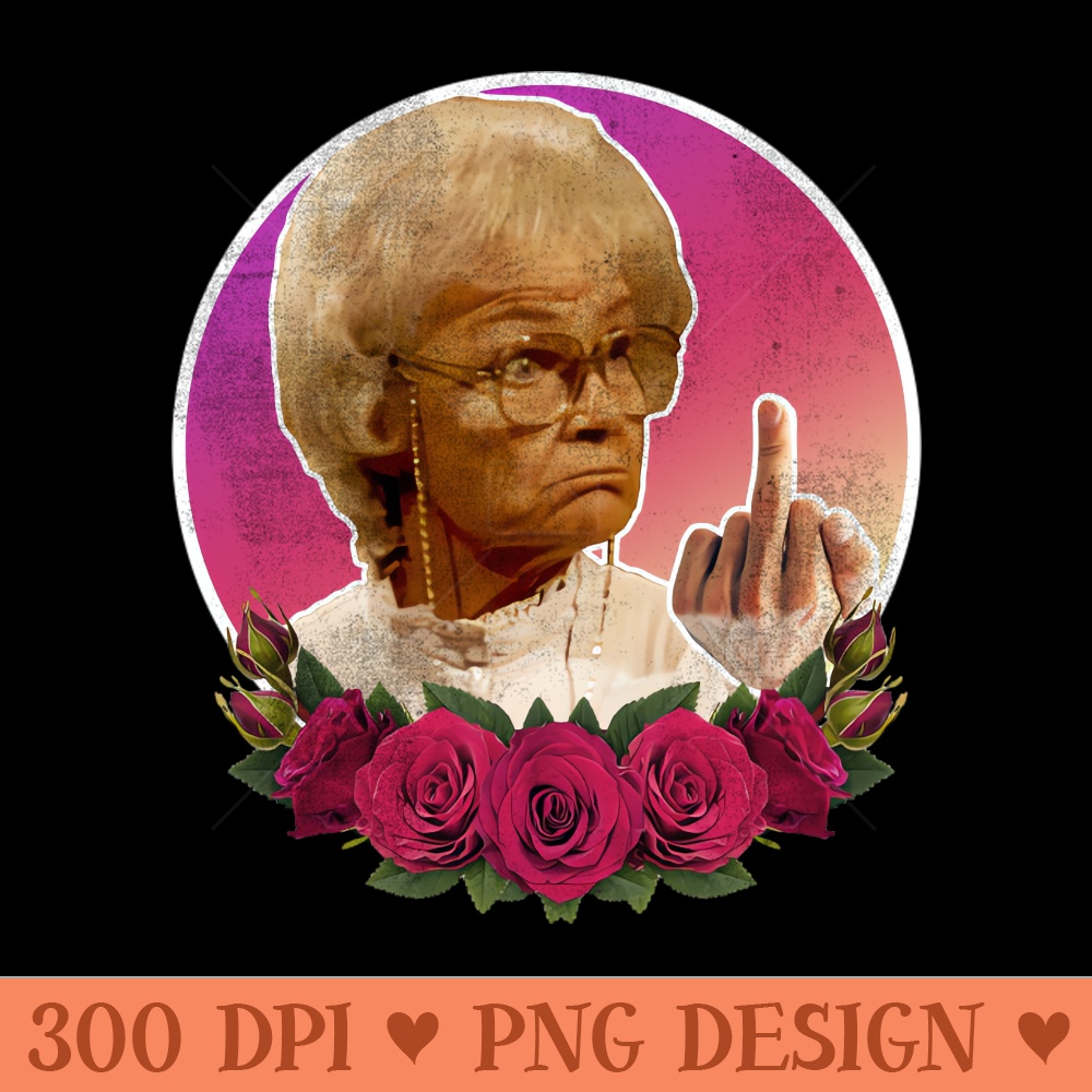 Golden Girls Sophia - PNG Design Downloads - Variety