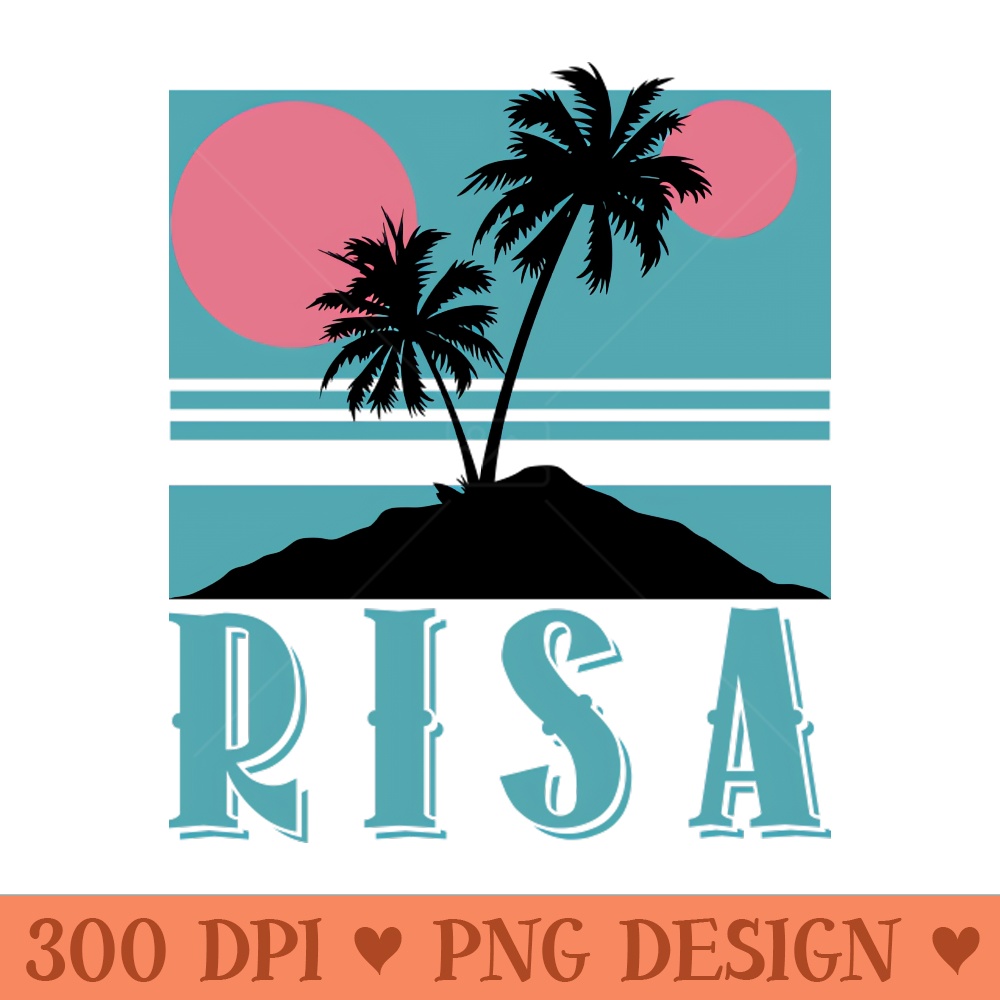 Star Trek Planet Risa Vacation - PNG Printables - Variety