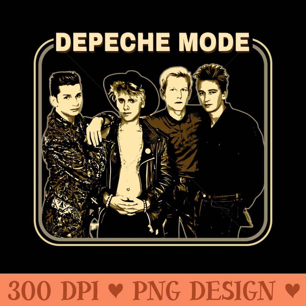 Depeche Retro - High-Quality PNG Download - Latest Updates
