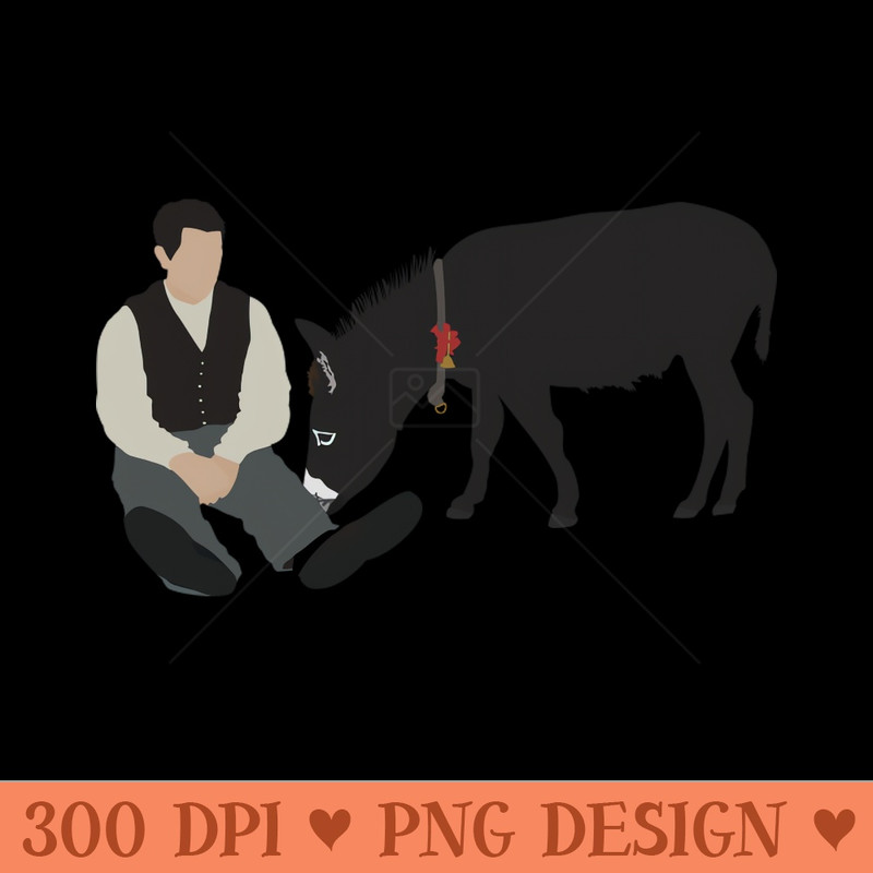 Padraic and Jenny - Downloadable PNG - Unique