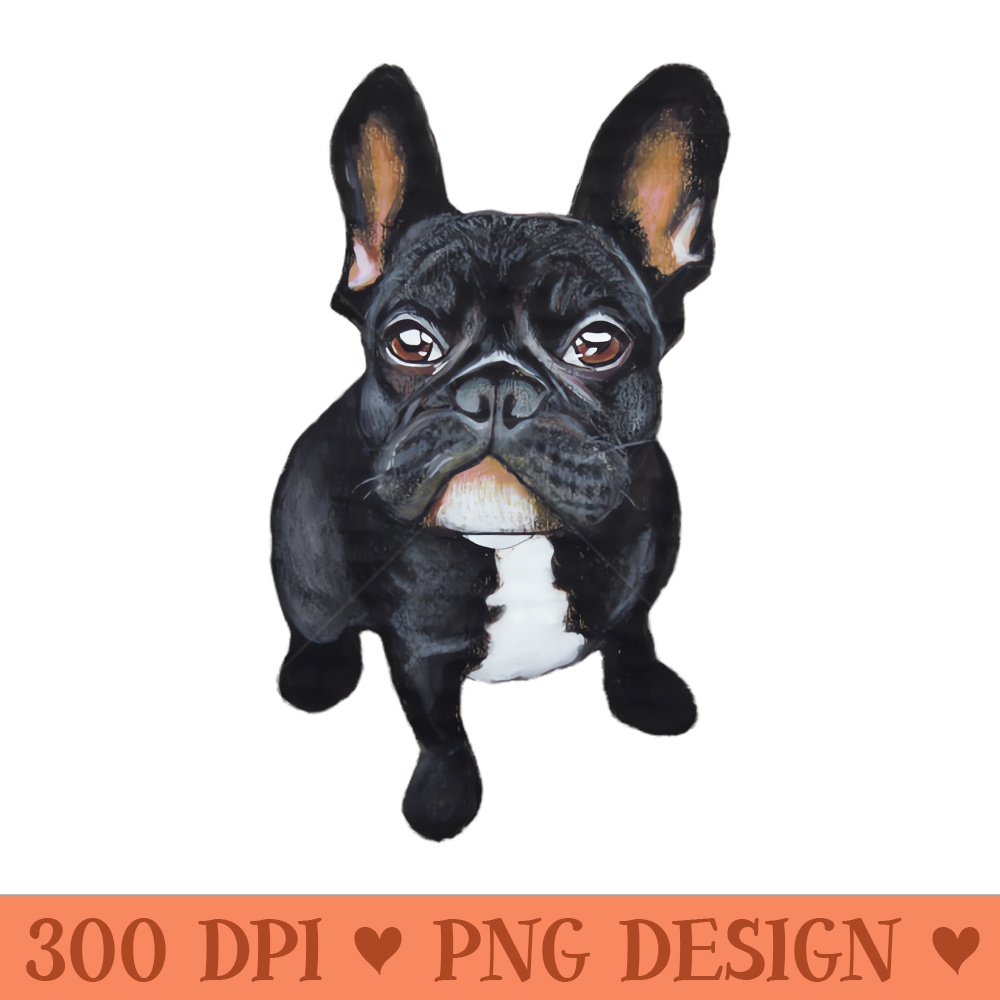 Dog French Bulldog - PNG Artwork - Popularity