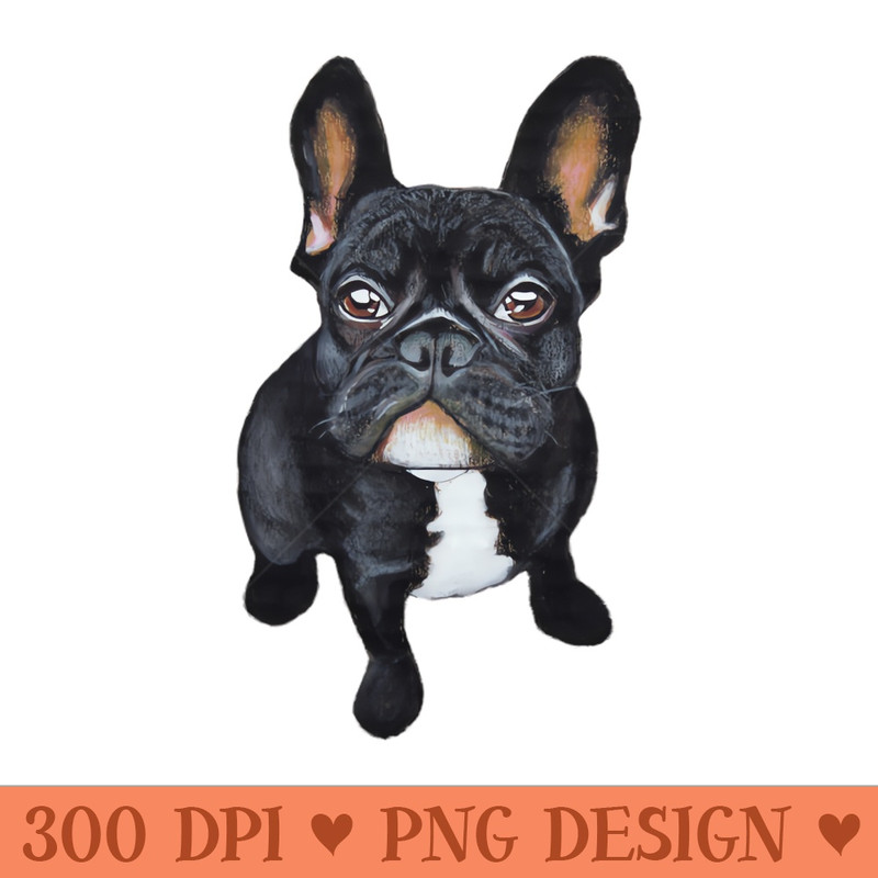 Dog French Bulldog - PNG Artwork - Popularity