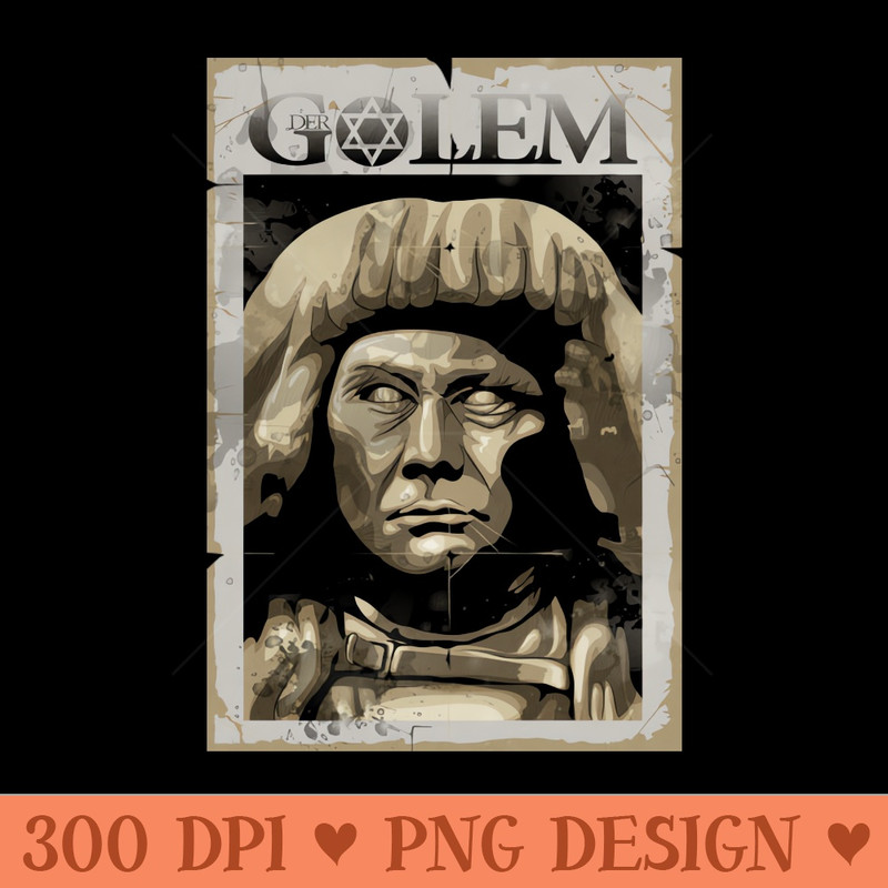 The Golem, Der Golem, hejk81 - PNG Designs - Good Value