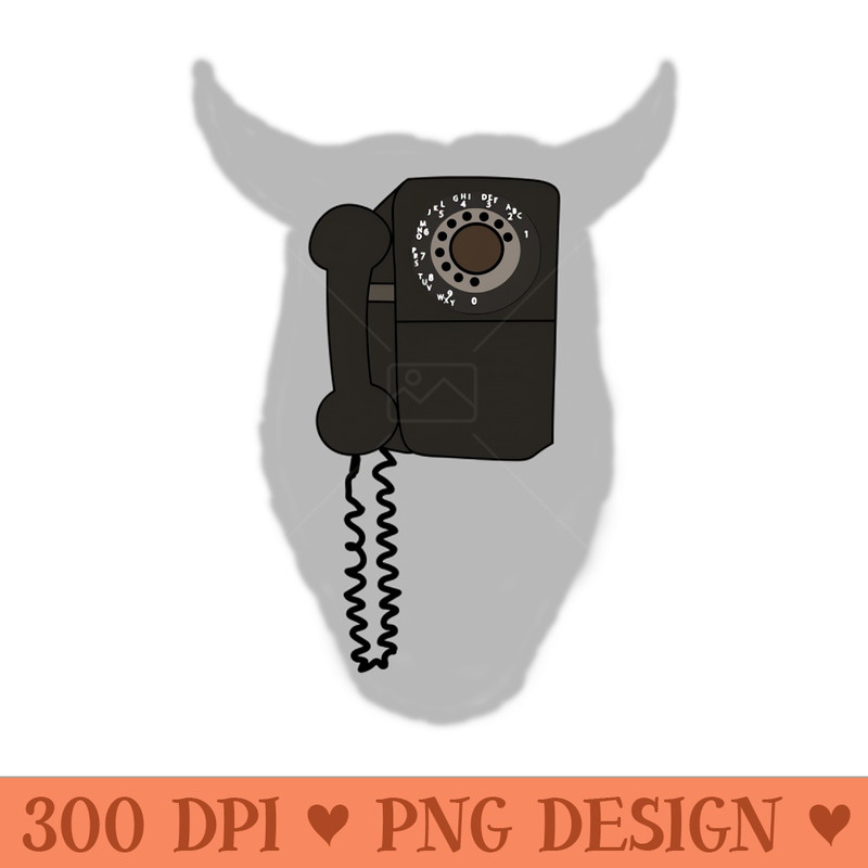 Black Phone - PNG Designs - Variety