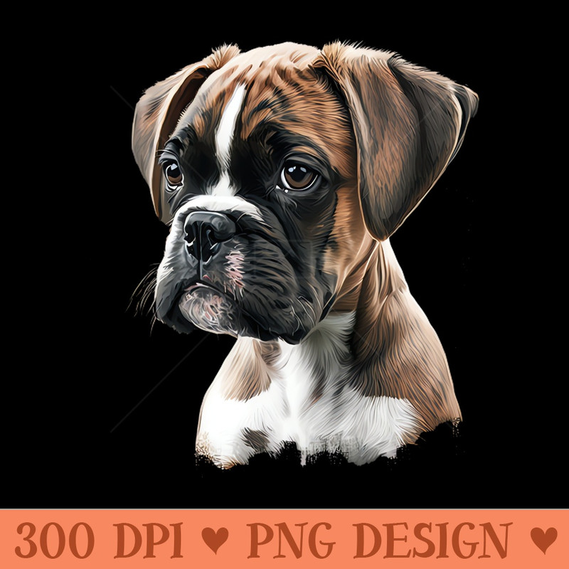 Puppy boxer - PNG Download Bundle - Variety