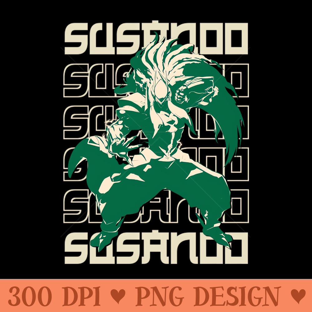 Green Susanoo text style - - Convenience