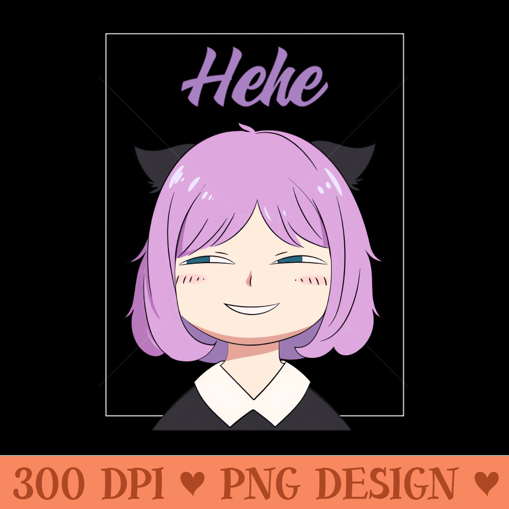 Anime hehe - PNG Downloadable Art - Latest Updates