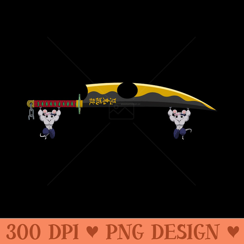Ninja Strong Mice - High Quality PNG - Unique