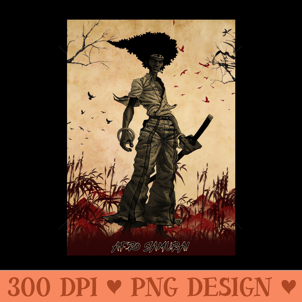 Afro Samurai - PNG Download Library - Variety