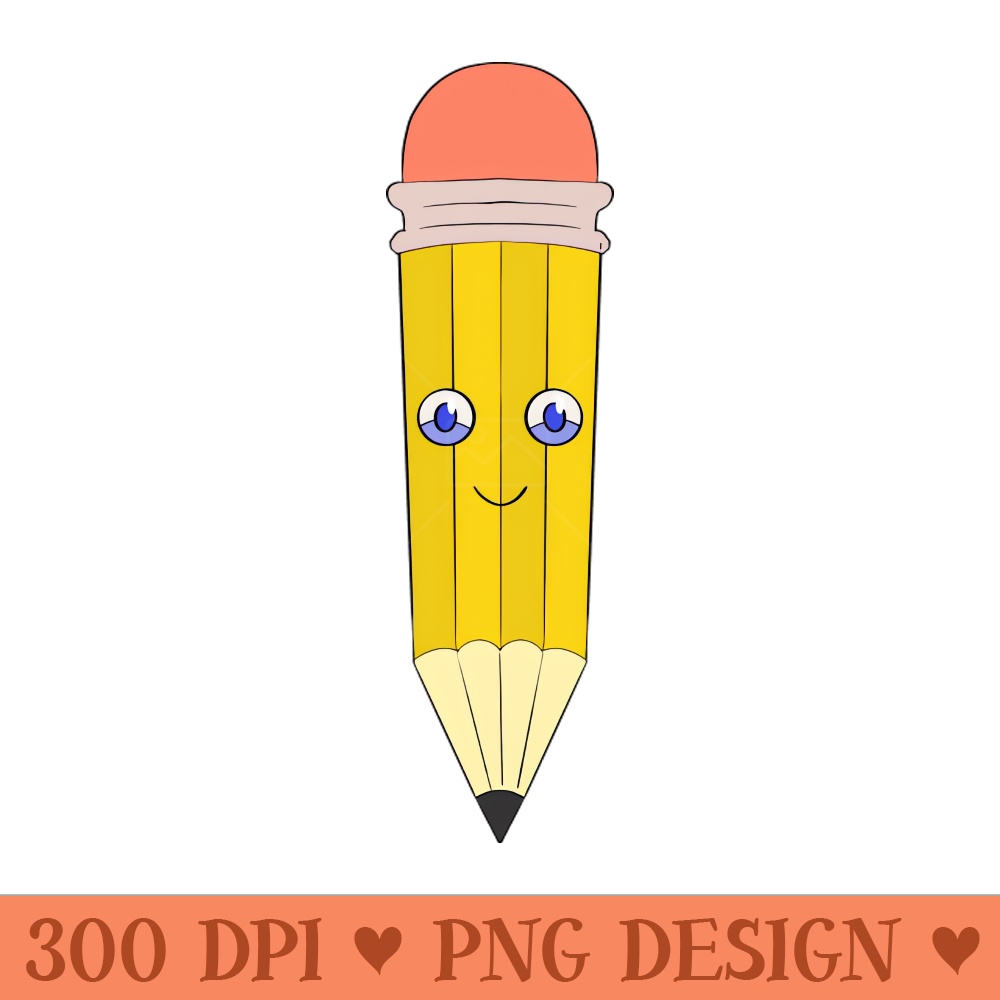An adorable pencil - Download PNG Graphics - Flexibility