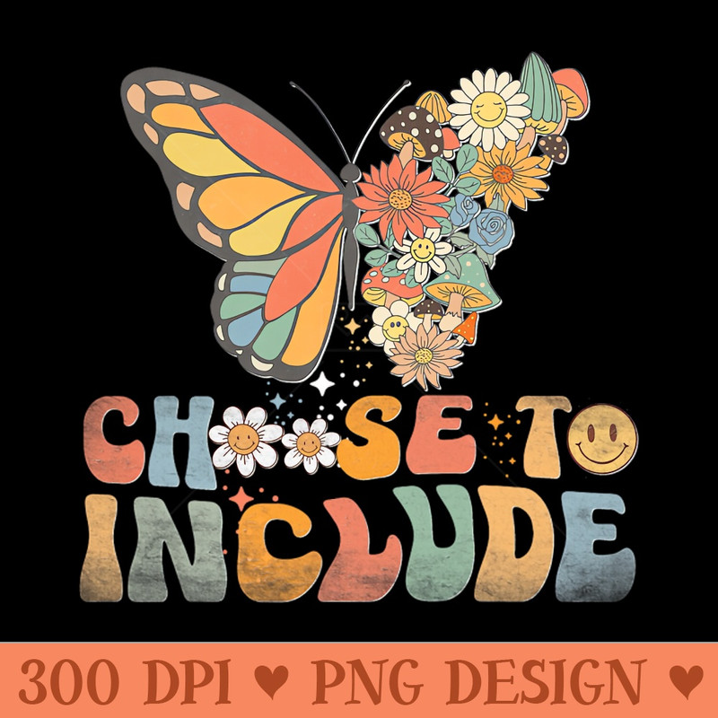 Choose To Include Special Education Teacher Autism Awareness - Vector PNG Download - Good Value
