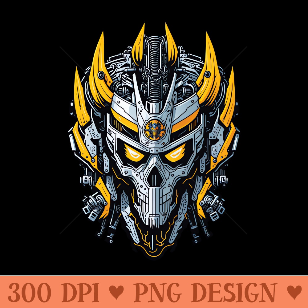 Mecha Skull S03 D15 - PNG Designs - Convenience