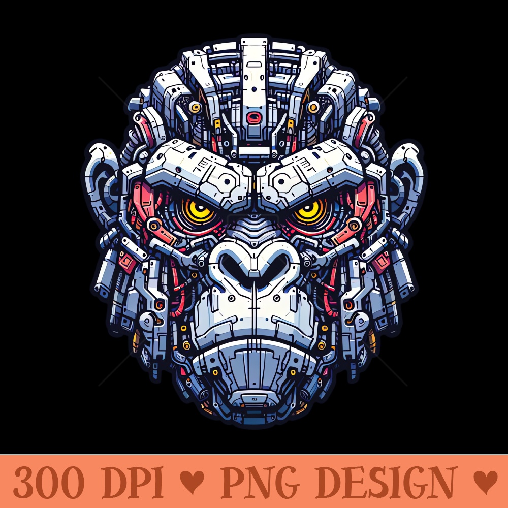 Mecha Apes S02 D33 - PNG Clipart - Professional Design