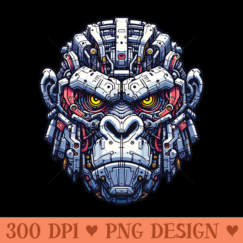 Mecha Apes S02 D33 - PNG Clipart - Professional Design