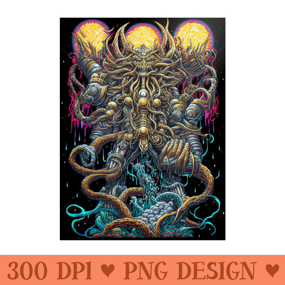 Zeus Mechanical - Digital PNG Art - Good Value