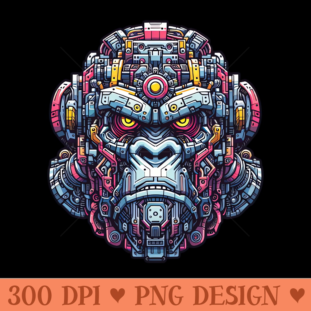 Mecha Apes S04 D02 - PNG Download Website - Professional Design