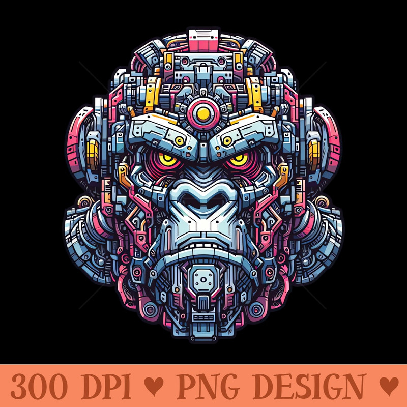 Mecha Apes S04 D02 - PNG Download Website - Professional Design