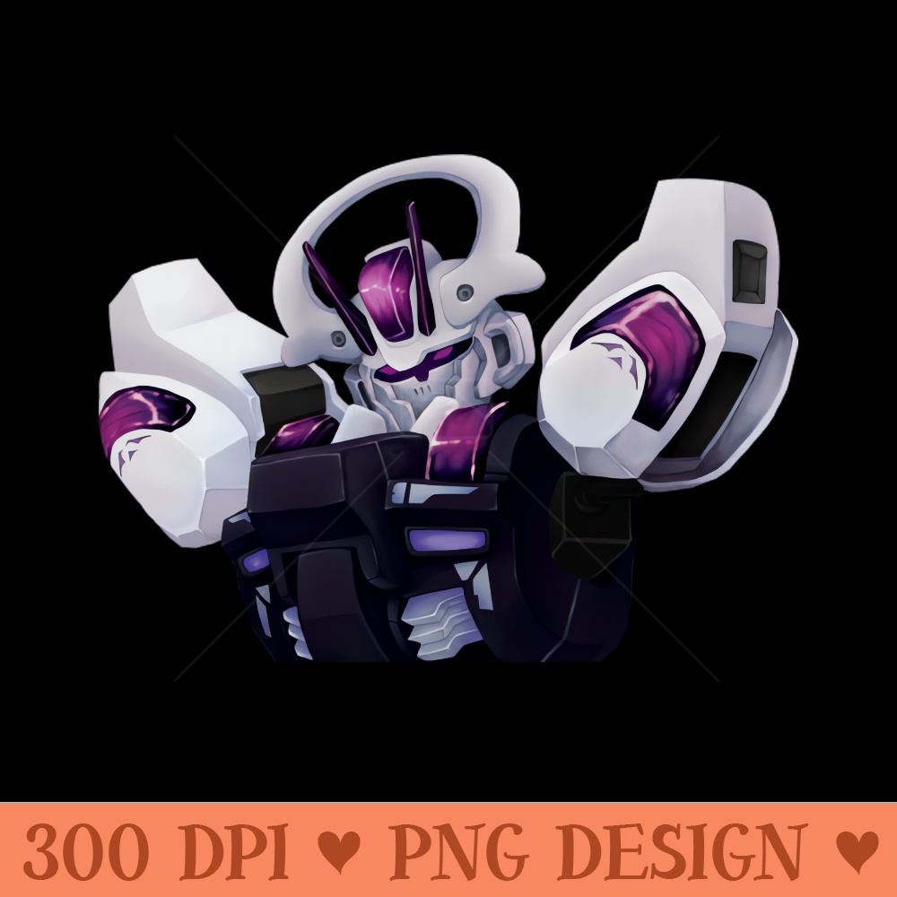 Schwarzette Gundam - PNG Artwork - Unique