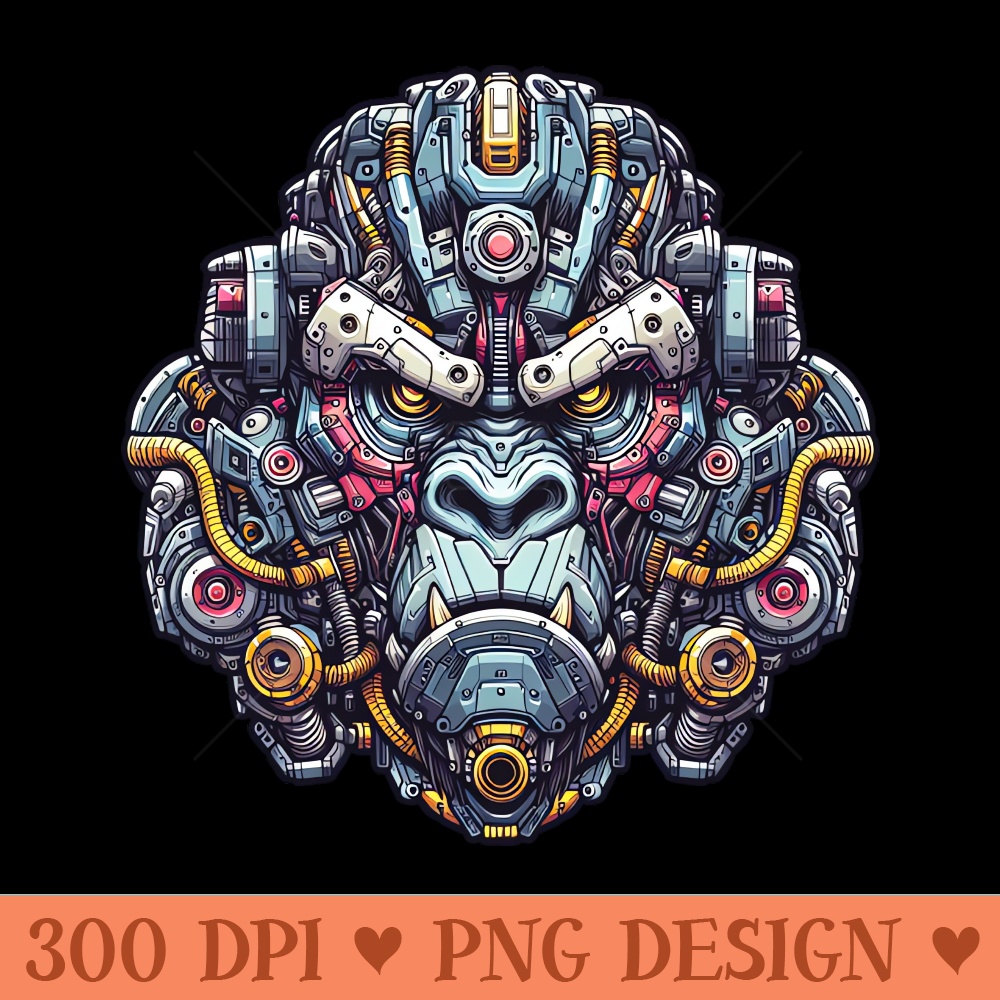 Mecha Apes S01 D25 - PNG Download Collection - Popularity