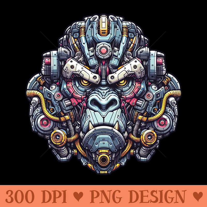 Mecha Apes S01 D25 - PNG Download Collection - Popularity