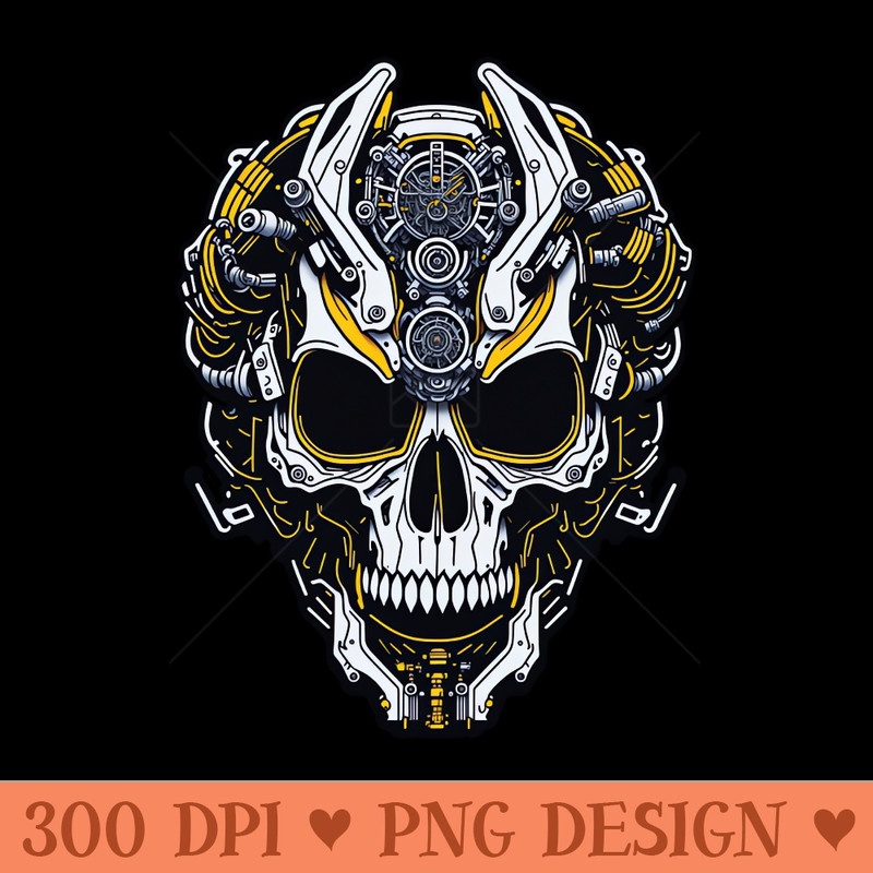 Mecha Skull S01 D09 - PNG Download Pack - Popularity